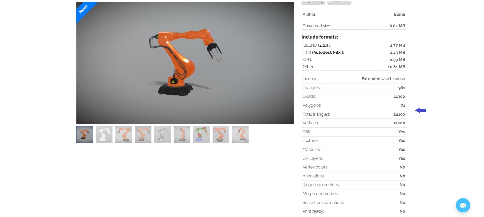 Registration example