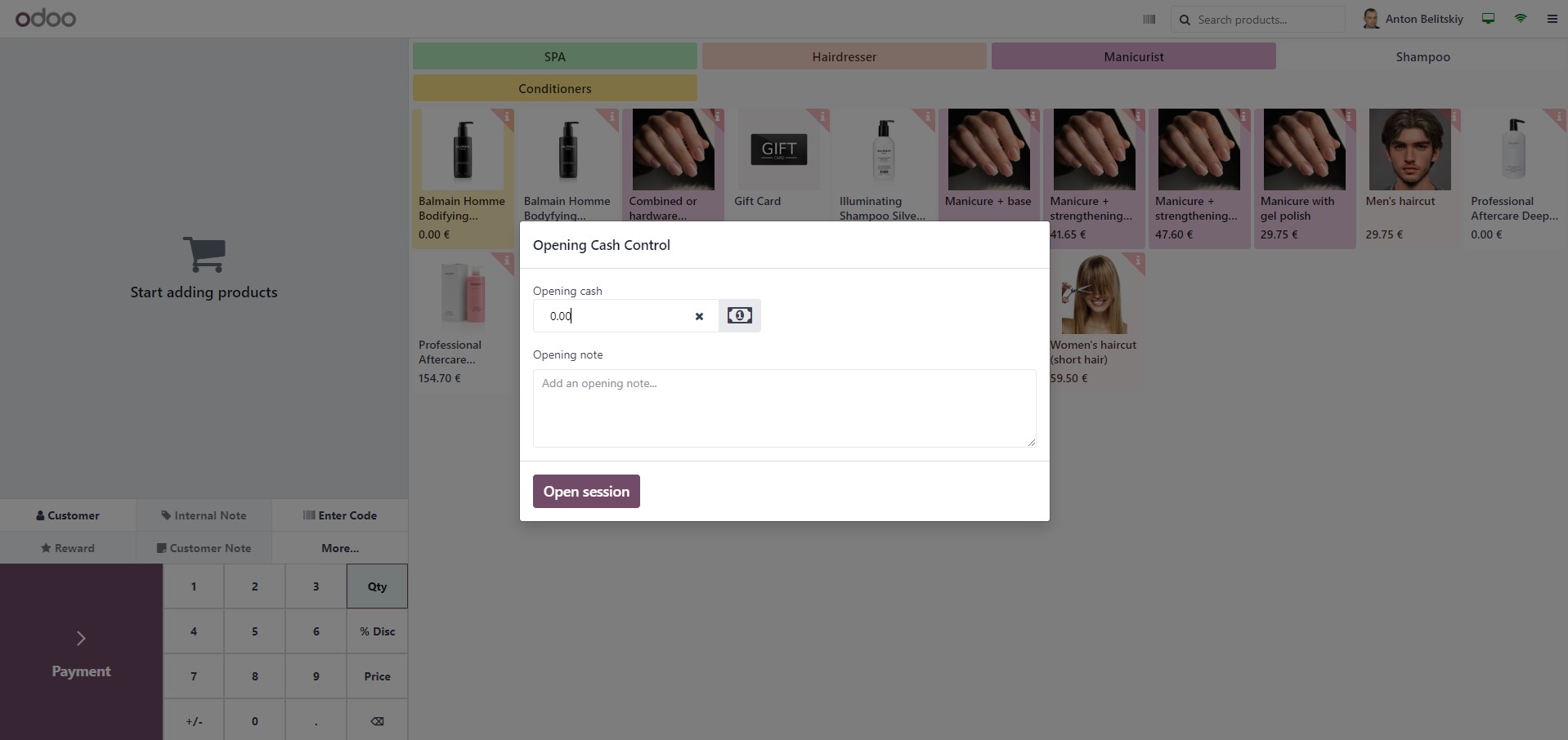 PoS. Opening of the session