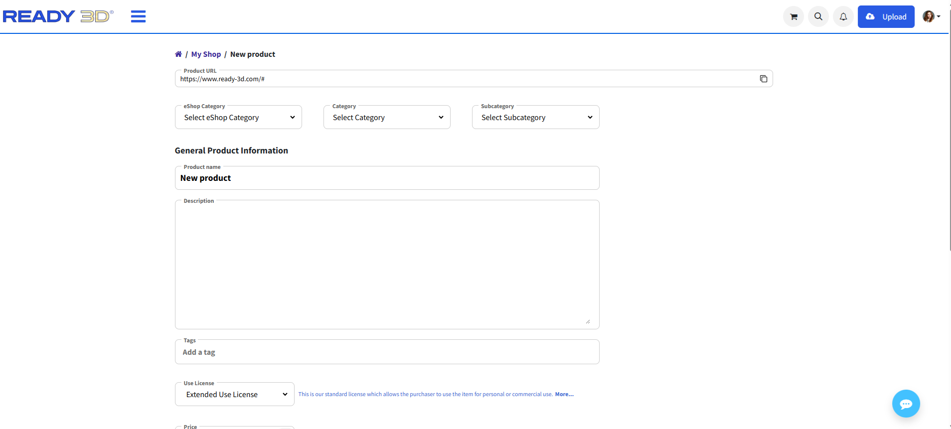 Registration example