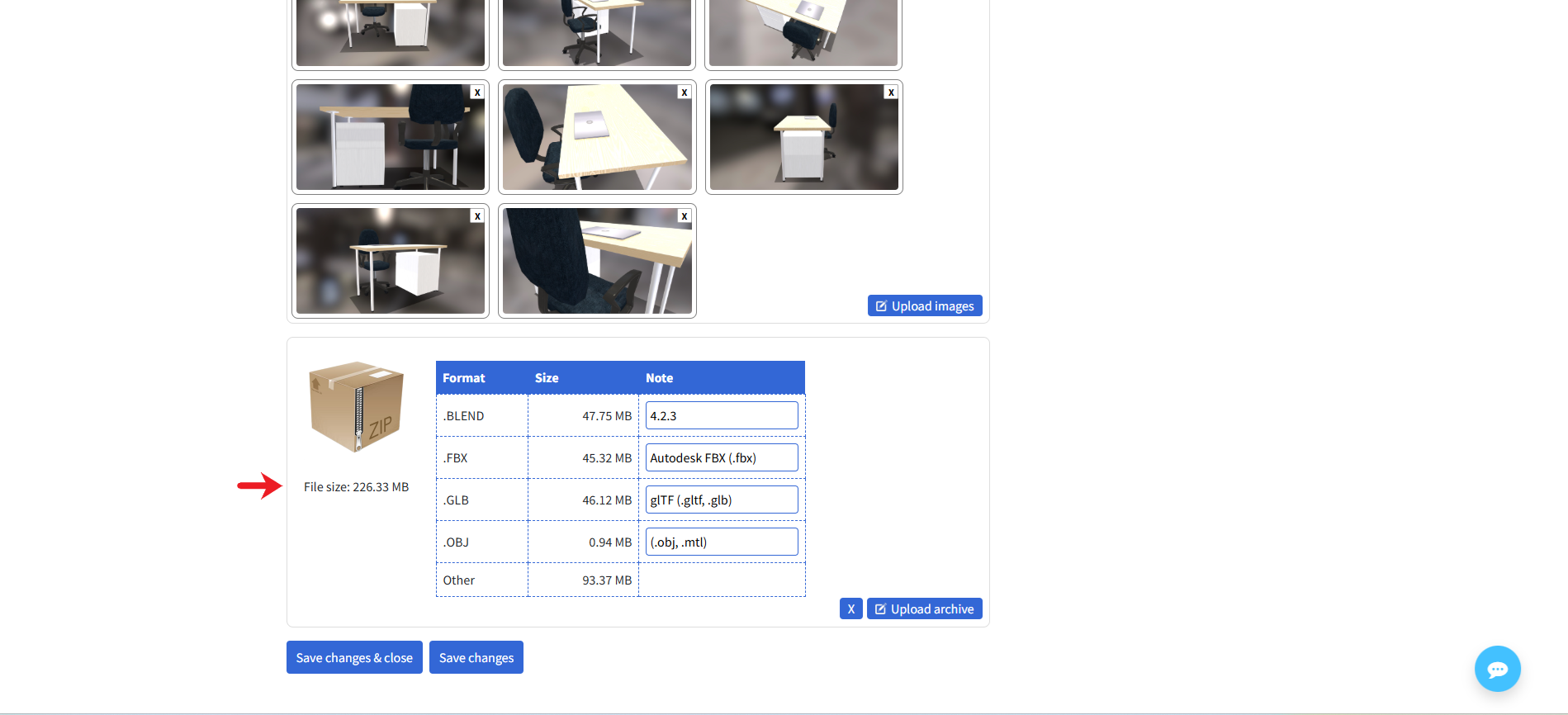 Registration example