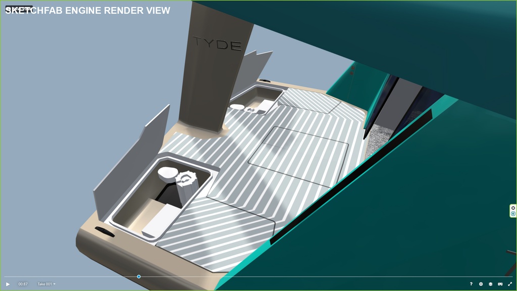 TYDE ICON BMW Electric Yacht