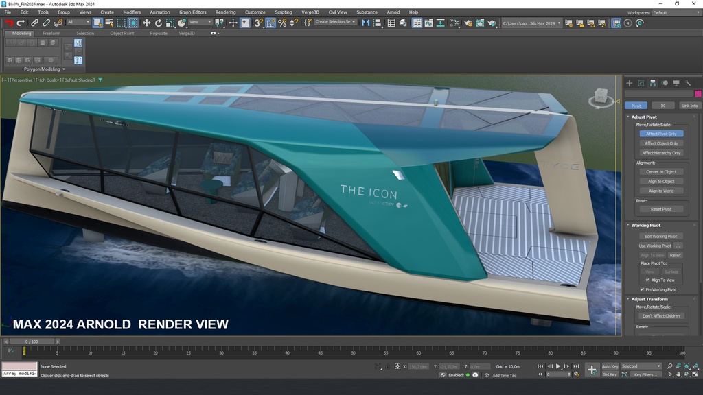 TYDE ICON BMW Electric Yacht