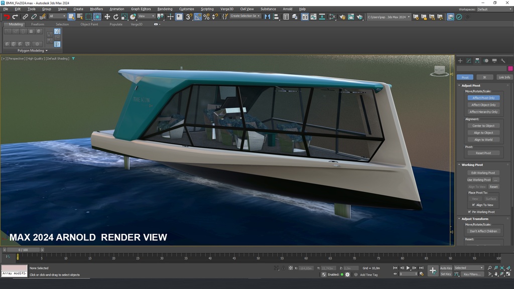 TYDE ICON BMW Electric Yacht