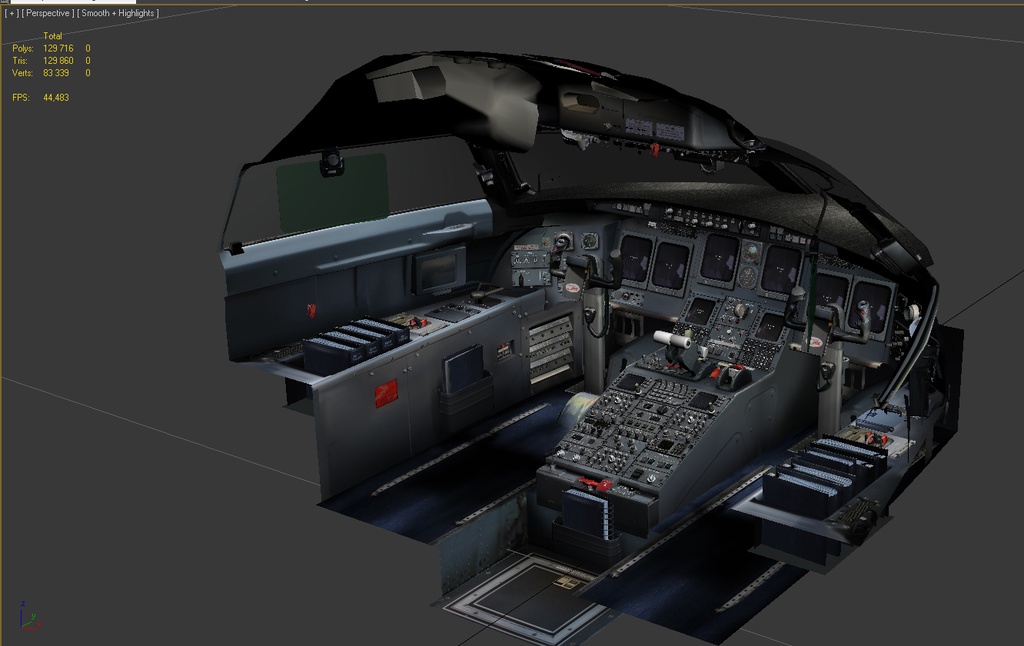 CRJ 200 Virtual cockpit