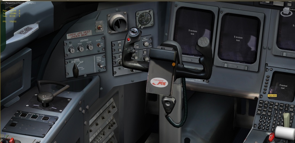 CRJ 200 Virtual cockpit