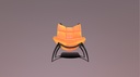 Exclusive designer armchair