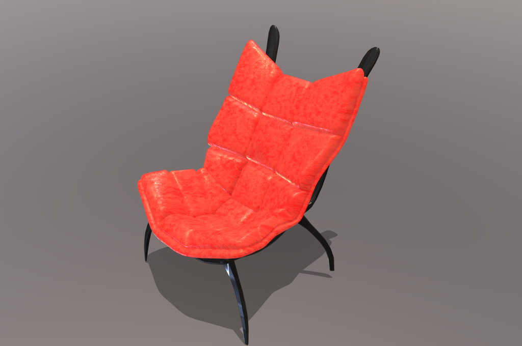 Exclusive designer armchair
