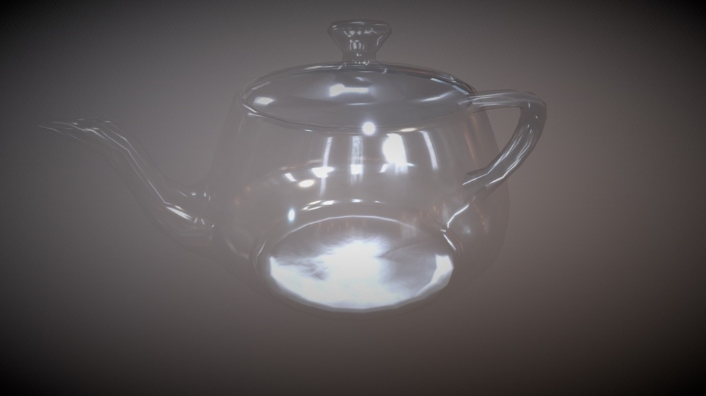 Glass teapot