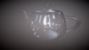 Glass teapot