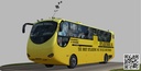 Amphibian Splashtours Bus Low-poly 3D model