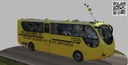Amphibian Splashtours Bus Low-poly 3D model