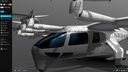 Archer Midnight EVTOL low poly