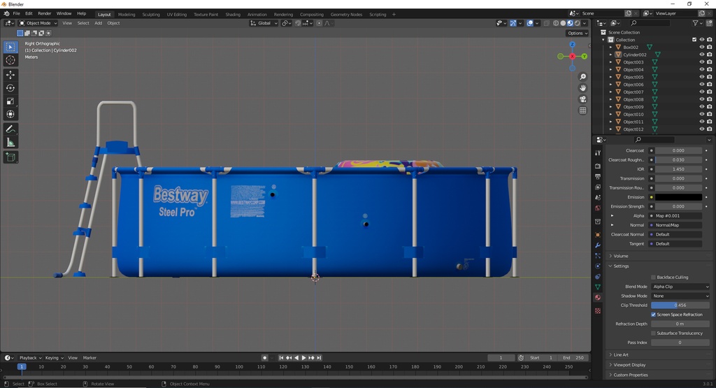 BestWay Frame Water Pool