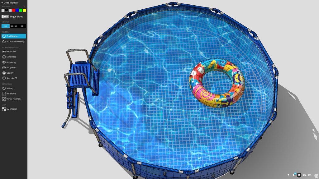 BestWay Frame Water Pool