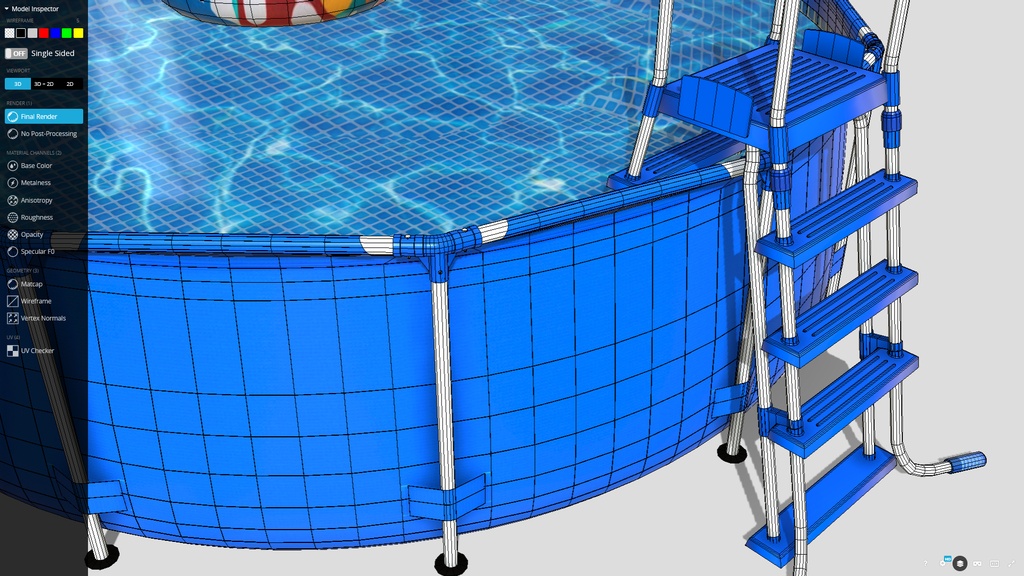 BestWay Frame Water Pool