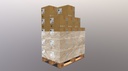 Pallet with boxes 400X300X300