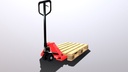Pallet with loader