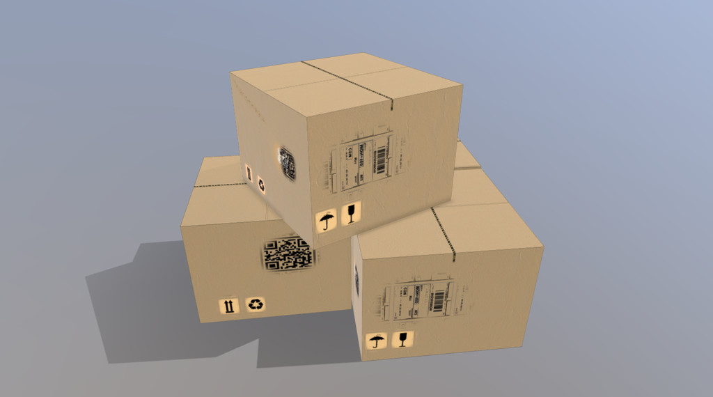 Boxes 400X400X300