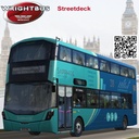 Wrightbus Streetdeck Sapphire livery