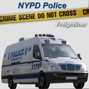 Freightliner NYPD unit livery