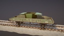 Armored Train SPU-BP Railway Anti-aircraft Platform