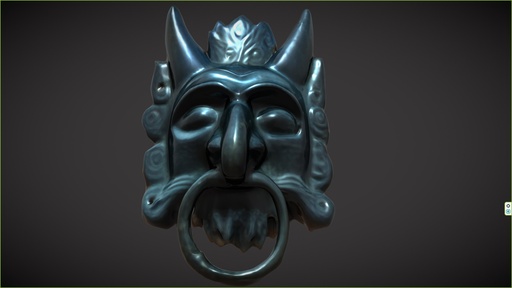 Door Handle Satur Mask