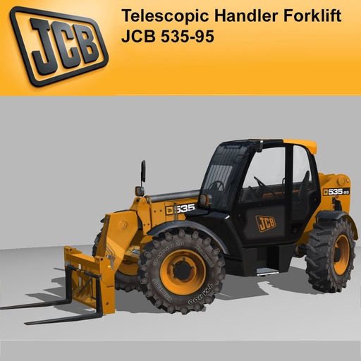 Telescopic Handler Forklift JCB 535 95