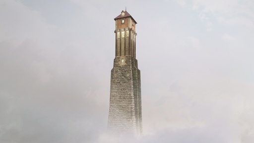 Medieval DRAGON Tower 01